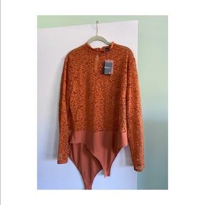 Forever 21 Rust Color Body Suit!